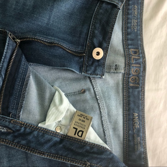 DL 1961 Angel mid-rise skinny ankle jeans - Picture 5 of 7